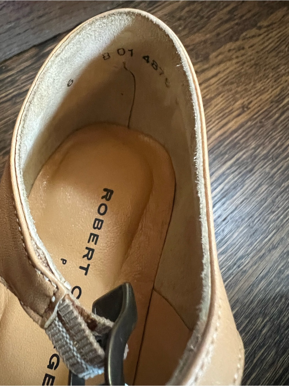 New.Rare. Robert Clergerie Leather Mary Jane Flats with Strap • 6 - Picture 9 of 9